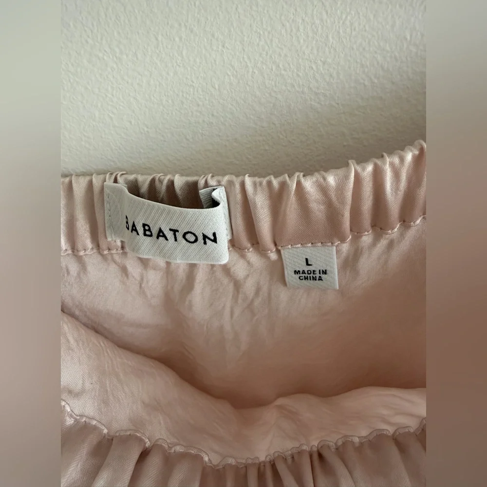 Babaton Artizia Skyscraper satin skirt - Picture 3 of 6